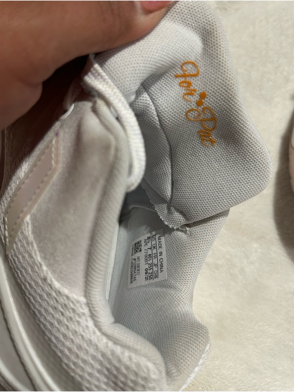 Adidas Exhibit A 'Cloud White' Candace Parker shoes - Picture 8 of 8